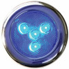 T-H MARINE232-LED51832DP LED PUCK LIGHT SS 4IN BLUE
