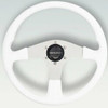 UFLEX216-CORSEWS STEERING WHEEL WHT PVC GRIP