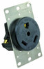 JR PRODUCTS342-15075 30AMP RECEPTACLE W/MOUNT PLATE