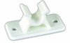 JR PRODUCTS342-10394PW C-CLIP SOCKET-PLASTIC WHT 2PK