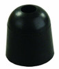 JR PRODUCTS342-11745 1IN RUBBER BUMPER BLACK