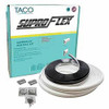 TACO METALS236-V119960WCM602 RUBRAIL FLX WHT W/CHR 60