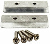 B & S ANODES377-BSMBTKIT TRIM TAB KIT 2 ANODES & BOLTS