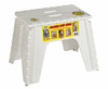 B & R PLASTICS, INC554-1036WH 12IN STEP STOOL WHITE