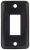 JR PRODUCTS342-128515 SINGLE FACE PLATE BLACK PK5
