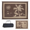 MINGS MARK INC672-BP8117 MAT-BEACHPAR 8X11 BROWN-BEIG