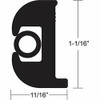 TACO METALS236-V110809BBK702 RUB RAIL KIT BLACK 70FT