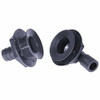 T-H MARINE232-APD190DP 90 DEGREE DRAIN BLACK