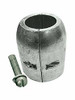 MARTYR ANODES194-CMXC04Z ANODE-CLAMP SHAFT 1-1/8IN ZN