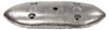 B & S ANODES377-BSMPACEMAKER4 HULL PLATE 4 HOLE
