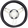UFLEX216-FOSCARIVCHB STEERING WHL BLK VINYL CHROM