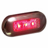T-H MARINE232-LED51824DP LED OBLONG COURTESY RED-SS BEZ