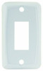 JR PRODUCTS342-12845 SINGLE FACE PLATE WHITE