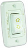JR PRODUCTS342-12345 SINGLE SLIDEOUT SWITCH WHITE