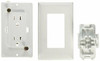 RV DESIGNER350-S811 WHT DUAL OUTLET W/COV-PLATE