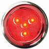 T-H MARINE232-LED51897DP LED PUCK LIGHT SS 3IN RED