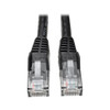 Tripp Lite N201-006-BK Cat6 Gigabit Snagless Molded Patch Cable (RJ45 M/M) - Black, 6-ft.()
