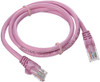 Belkin A3L791-03-PNK-S cat5e 3ft pink patch cable snagless modled