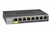 Netgear GS108T300NAS Netgear 8-Port Gigabit Ethernet Smart Managed Pro Switches with Cloud Management - 8 Ports - Manageable - 3 Layer Supported - Twisted Pair - Desktop  Wall Mountable - Lifetime Limited Warranty