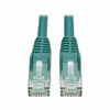 TRIPP LITE N201-010-GN 10FT CAT6 GIGABIT SNAGLESS MOLDED PATCH CABLE RJ45 M/M GREEN