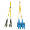 TRIPP LITE N354-03M 3M DUPLEX SINGLEMODE 8.3/125 FIBER OPTIC PATCH CABLE SC/ST 10FT 3 METER