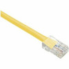 UNIRISE USA, LLC PC6-08F-YLW-S UNIRISE 8FT CAT6 SNAGLESS UNSHIELDED (UTP) ETHERNET NETWORK PATCH CABLE YELLOW -