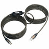TRIPP LITE U042-025 USB 2.0 HI-SPEED A/B ACTIVE REPEATER CABLE (M/M) 25-FT.