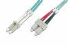 ADD-ON ADD-SC-LC-7M5OM4 THIS IS A 7M LC (MALE) TO SC (MALE) AQUA DUPLEX RISER-RATED FIBER PATCH CABLE. A