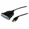 STARTECH.COM ICUSB1284D25 ADD A DB25 PARALLEL PORT TO ANY PC OR LAPTOP WITH A FREE USB PORT - USB TO PARAL