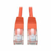 TRIPP LITE N002-014-OR 14FT CAT5E / CAT5 350MHZ MOLDED PATCH CABLE RJ45 M/M ORANGE 14FT