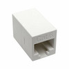 TRIPP LITE N234-001-WH CAT6 STRAIGHT-THROUGH MODULAR COMPACT IN-LINE COUPLER (RJ45 F/F), WHITE, TAA
