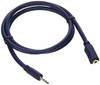 C2G 40607 3FT VELOCITYANDTRADE; 3.5MM M/F STEREO AUDIO EXTENSION CABLE