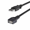 STARTECH.COM USBEXTAA6BK 6 FT BLACK USB EXTENSION CABLE A TO A
