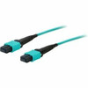 ADD-ON ADD-MPOMPO-25M5OM4 THIS IS A 25M MPO (FEMALE) TO MPO (FEMALE) 12-STRAND AQUA CROSSOVER RISER-RATED