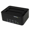 STARTECH.COM SATDOCK2REU3 CLONE A 2.5IN/3.5IN SATA DRIVE WITHOUT A HOST COMPUTER CONNECTION, OR DOCK THE D