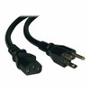 UNIRISE USA, LLC PWCD-515PC13-10A-06F-BLK 6FT POWER CORD 5/15P - C13 10AMP BLACK