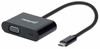 MANHATTAN - STRATEGIC 153430 USB-C TO VGA CONVERTER WITH PD PORT