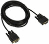 C2G 52037 15FT DB9 F/F SERIAL RS232 CABLE - BLACK