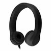 HAMILTONBUHL KIDS-BLK FLEX-PHONES, FOAM HEADPHONES, BLACK
