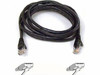 BELKIN COMPONENTS A3L980-25-BLK CABLE,CAT6,UTP,RJ45M/M,25,BLK,PATCH