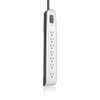 BELKIN COMPONENTS BV107200-12 7-OUTLET SURGE PROTECTOR WITH 12 FT POWER CORD WITH TELEPHONE PROTECTION
