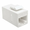 TRIPP LITE N235-001-6A CAT6A STRAIGHT THROUGH MODULAR IN LINE SNAP IN COUPLER RJ45 F/F