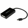 STARTECH.COM MDP2DPDVHD CONNECT YOUR MINI DISPLAYPORT DEVICE TO A DISPLAYPORT, HDMIOR DVI DISPLAY, WITH