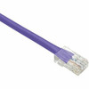 UNIRISE USA, LLC PC6-01F-ORG UNIRISE 1FT CAT6 NON-BOOTED UNSHIELDED (UTP) ETHERNET NETWORK PATCH CABLE ORANGE