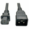 TRIPP LITE P032-003 C20 TO C13 POWER CABLE FOR COMPUTER - HEAVY DUTY, 15A, 100-250V, 14 AWG, 3 FT. (