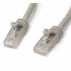 STARTECH.COM N6PATCH50GR 50FT CAT6 ETHERNET CABLE GRAY 100W POE