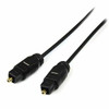 STARTECH.COM THINTOS3 3 FT TOSLINK SPDIF OPTICAL DIGITAL AUDIO CABLE