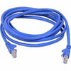 BELKIN COMPONENTS A3L980-18IN-BLS 18IN CAT6 SNAGLESS PATCH CABLE, UTP, BLUE PVC JACKET, 23AWG, 50 MICRON, GOLD PLA