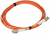 BELKIN COMPONENTS LCLC625-05M-TAA PATCH CABLE - LC-MULTIMODE - MALE - LC-MULTIMODE - MALE - FIBER OPTIC - 5 M - OR