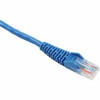 TRIPP LITE N001-007-BL 7FT CAT5E / CAT5 SNAGLESS MOLDED PATCH CABLE RJ45 M/M BLUE 7FT